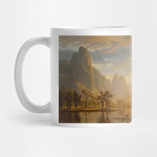 Valley of the Yosemite by Albert Bierstadt Mug